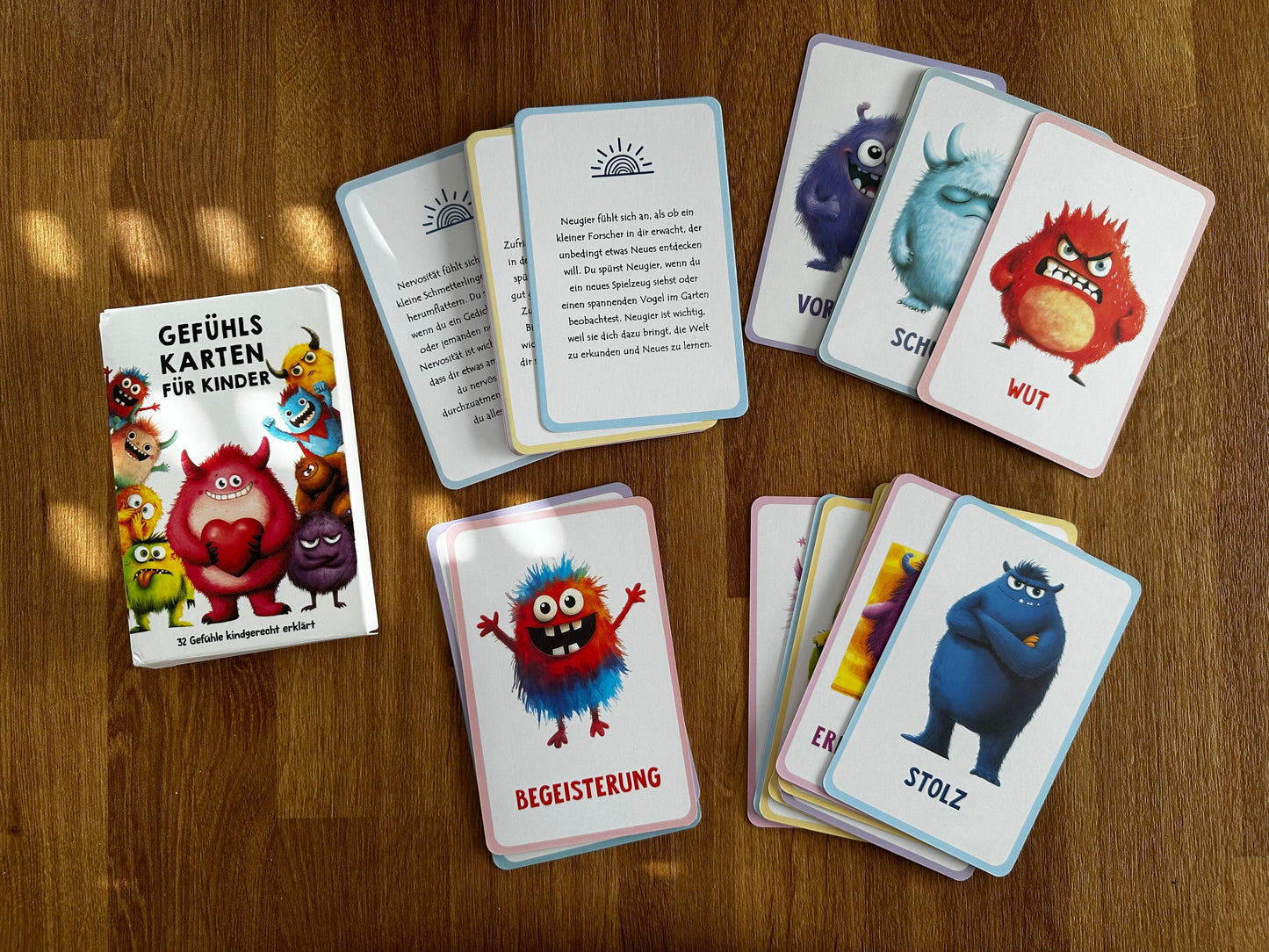 Gefühls-Karten für Kinder – Emotionen spielerisch verstehen und benennen