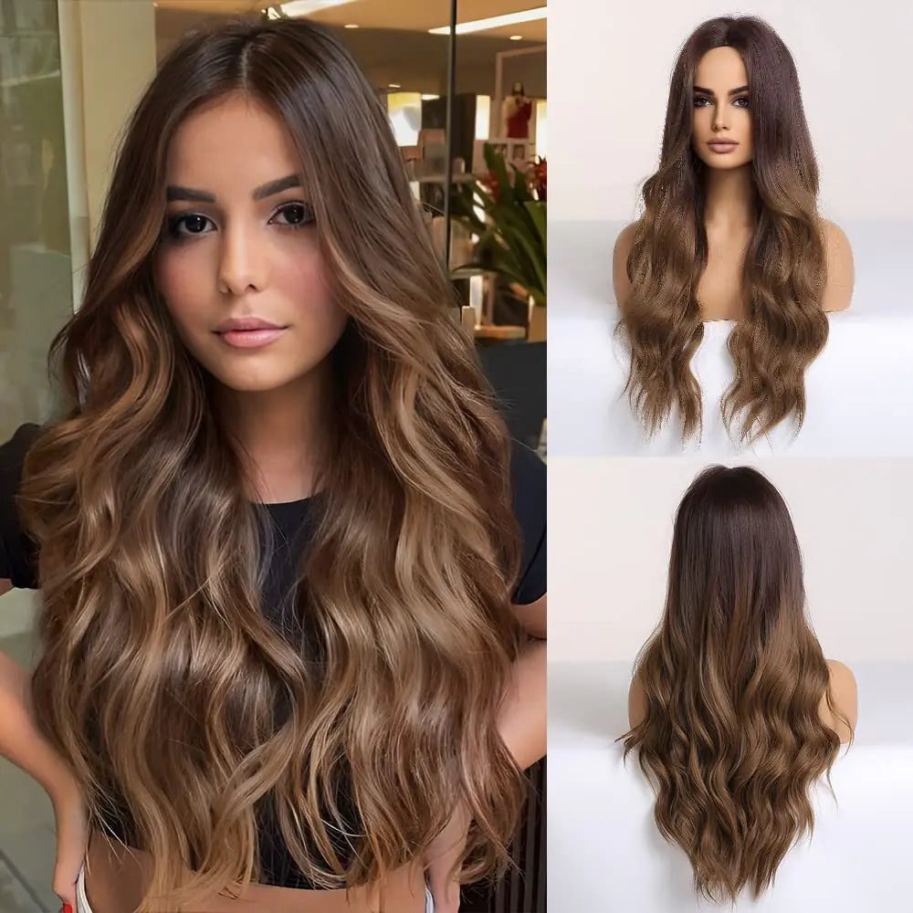 Ladies' Luxe Curly Lace Wig