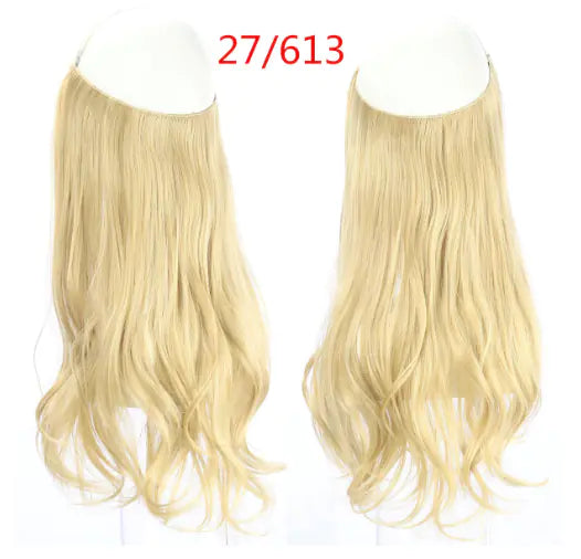 Women's Long Curly Large Wave Hair Extensions