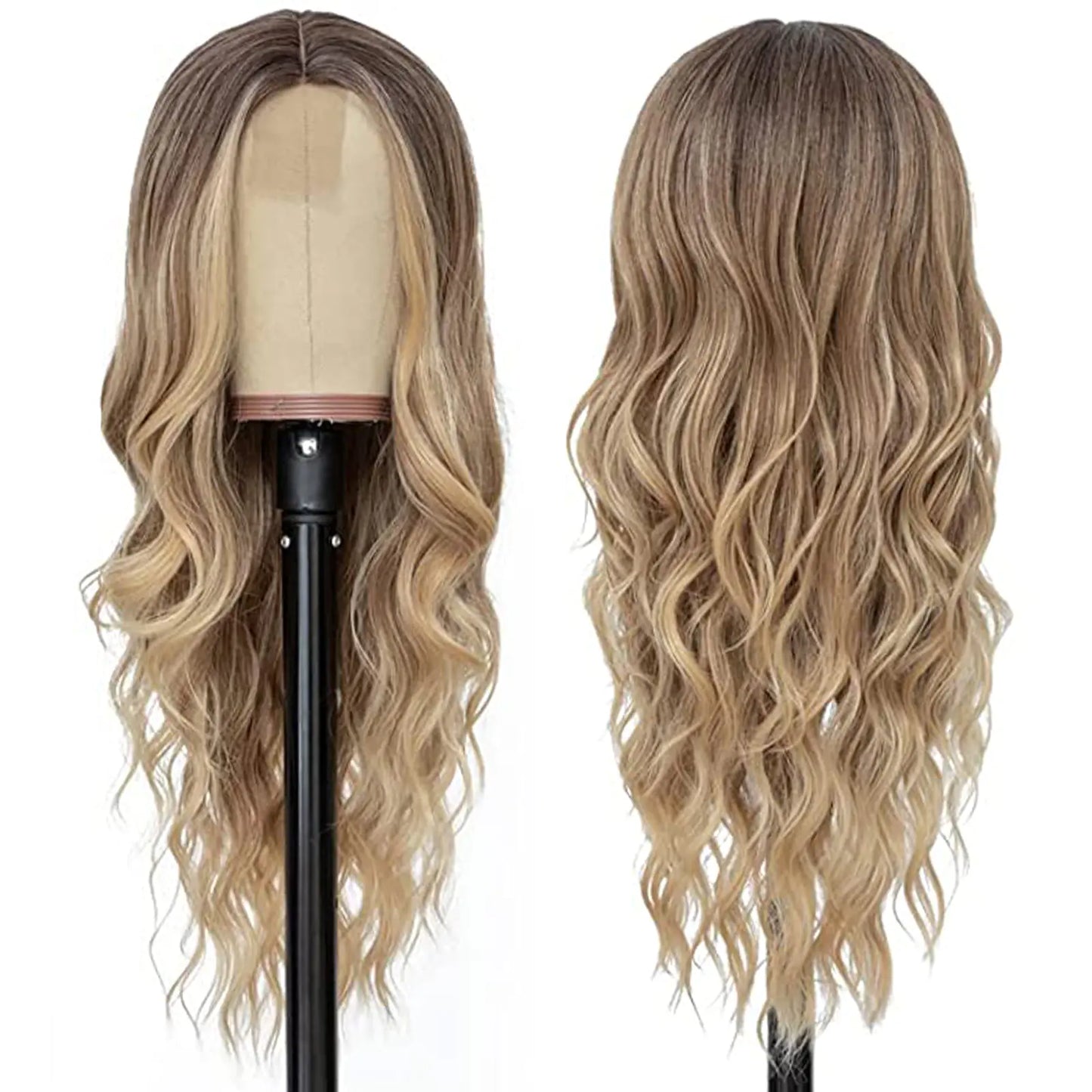 Ladies' Luxe Curly Lace Wig