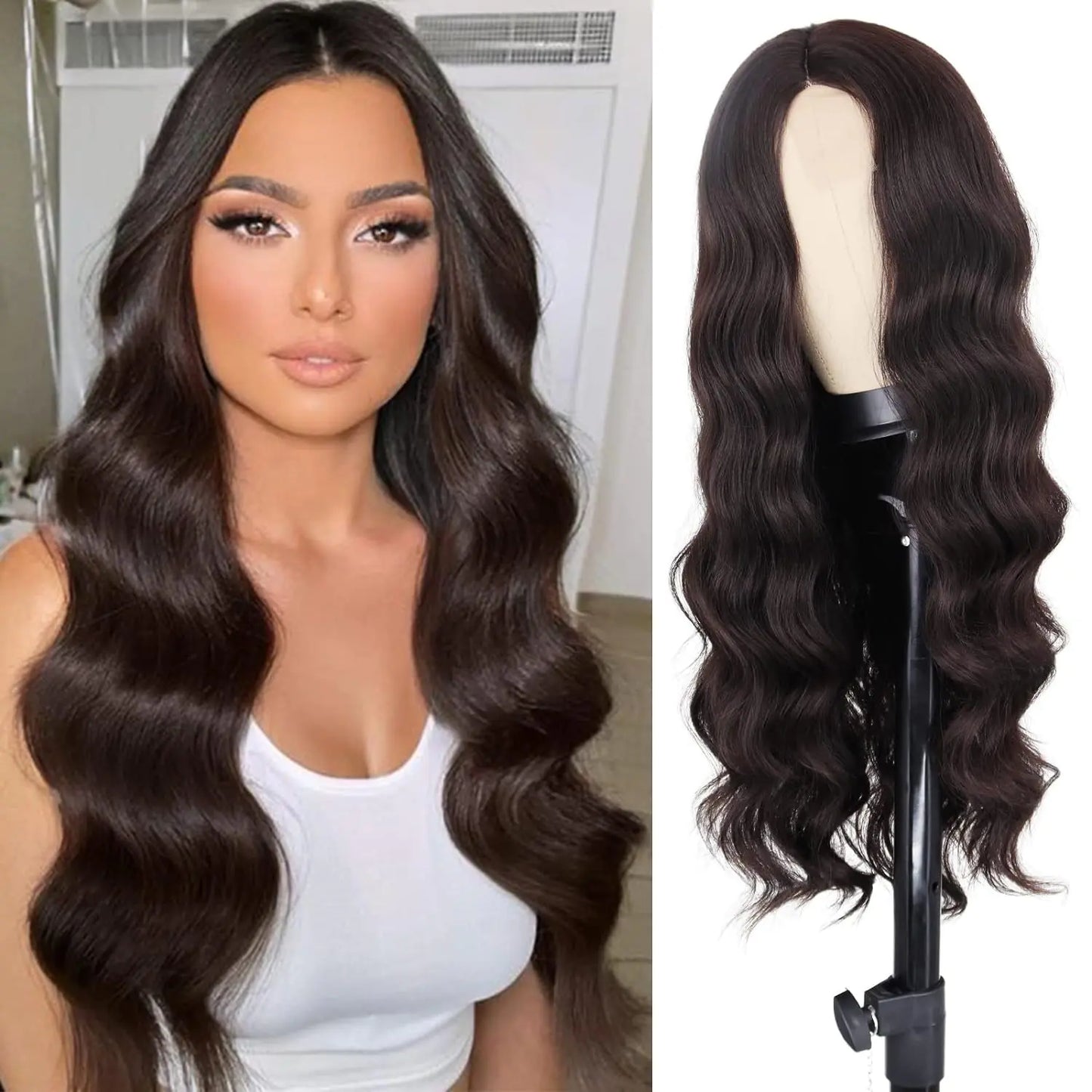 Ladies' Luxe Curly Lace Wig
