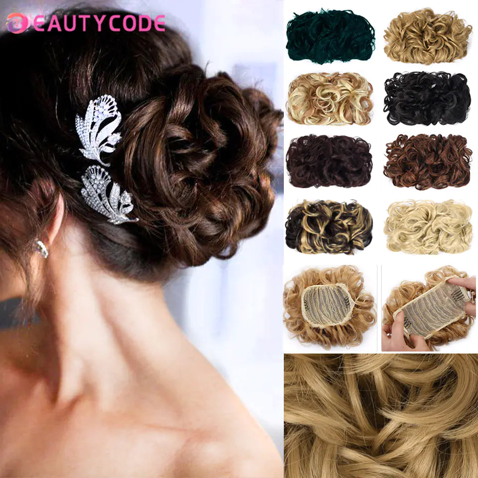 Synthetic Large Comb Clips for Curly Hair Extensions