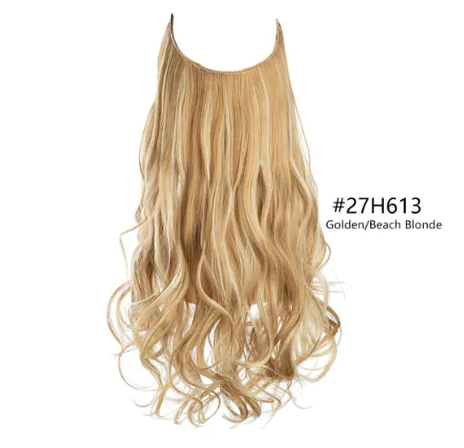 Women's Long Curly Large Wave Hair Extensions