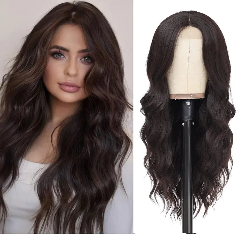 Ladies' Luxe Curly Lace Wig