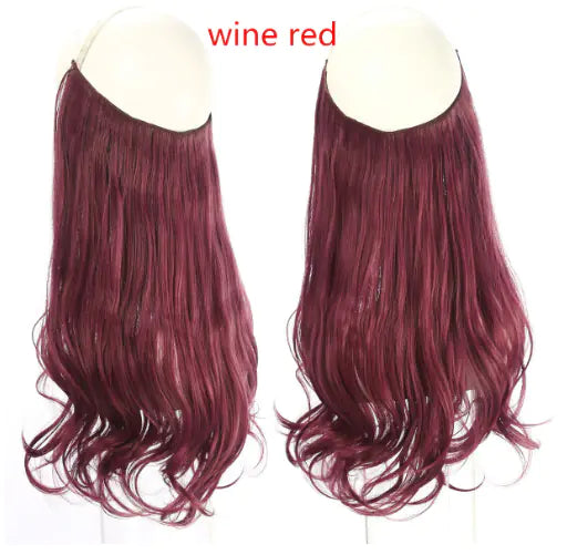 Women's Long Curly Large Wave Hair Extensions