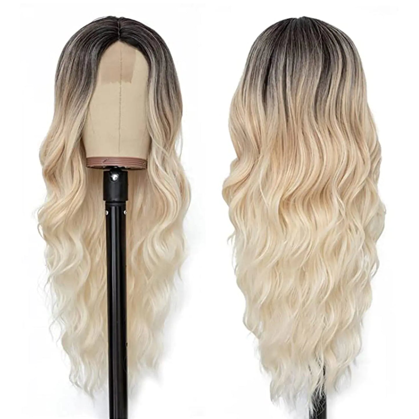 Ladies' Luxe Curly Lace Wig