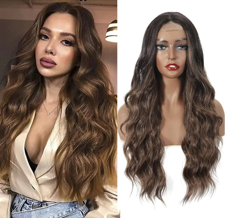 Ladies' Luxe Curly Lace Wig